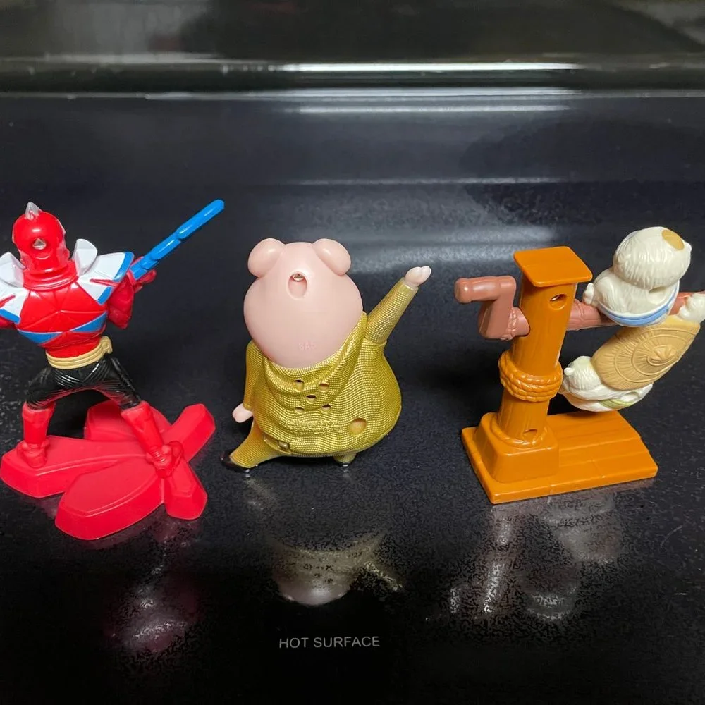 Bundle of 6 McDonald's Fast Food Meal toys